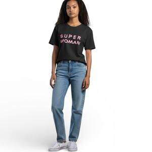 Alice + Olivia Super Woman Shirt